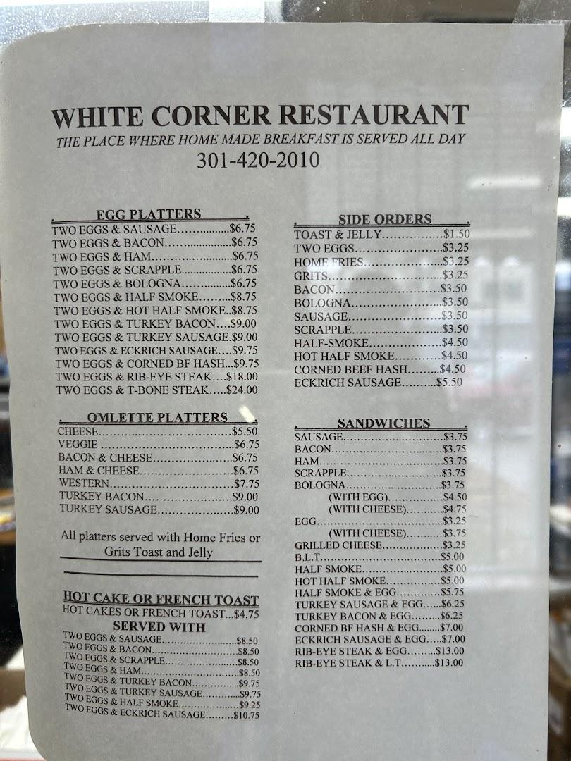 White Corner Restaurant